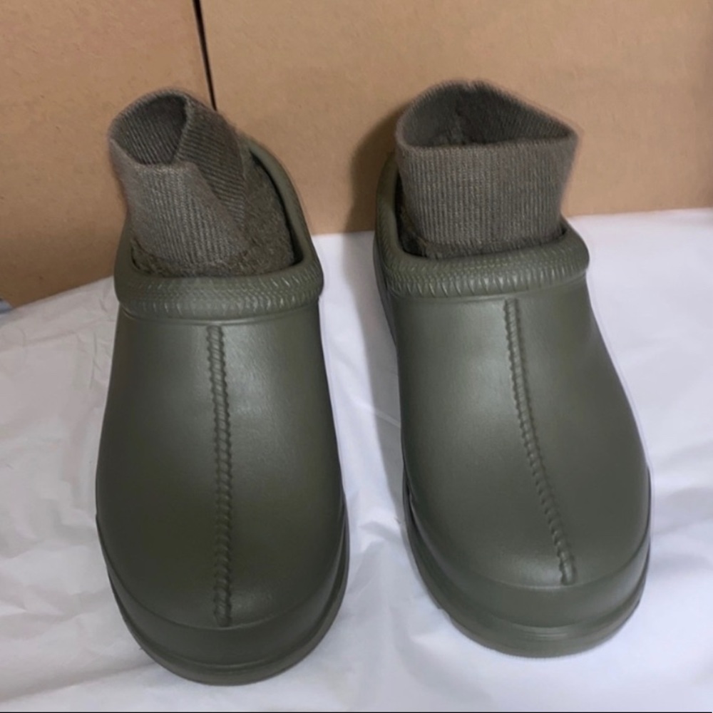 UGG Olive Green Slip-On Shoes - Picture 2 of 6